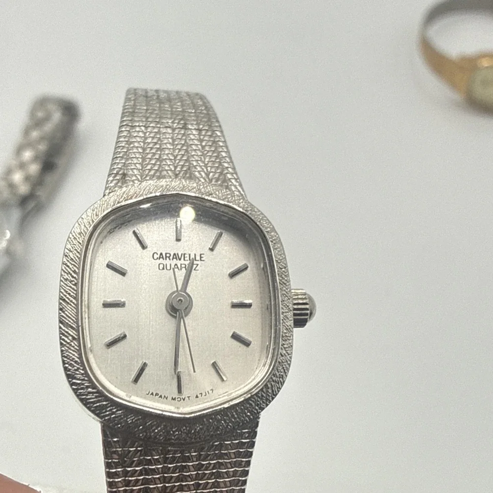 Benrus , Timex , Caravelle , Bundle Vintage Untested Lot Of 4 For Parts